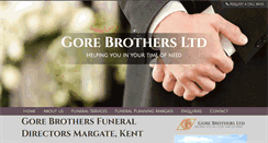Desktop Screenshot of gorebrothers.co.uk